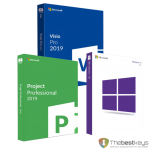 Microsoft Visio Professional 2019 & Project Professional 2019 & Windows 10 Pro