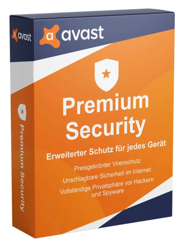 Avast Premium Security 2025 1 año 1 Dispositivo