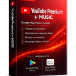 YouTube Premium + YouTube Music de 1 año