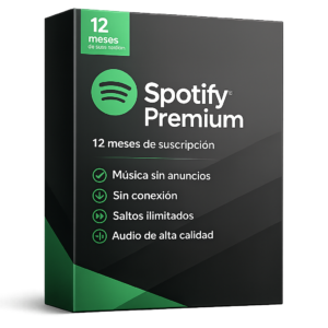Spotify Premium de 1 año 2 personas