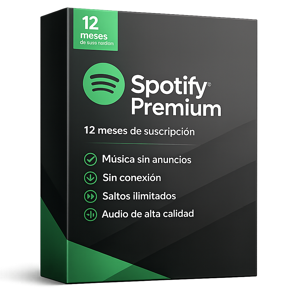 Spotify Premium de 1 año 2 personas